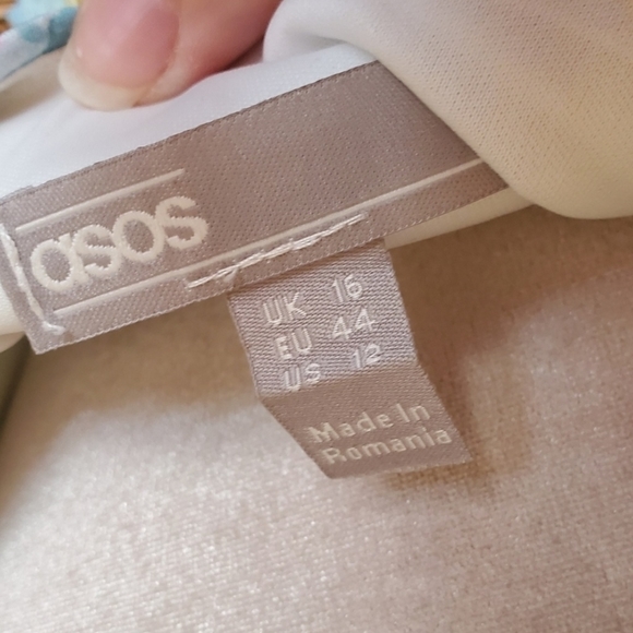 ASOS DESIGN Cherub Print Mini Skater Dress Art - Picture 5 of 5